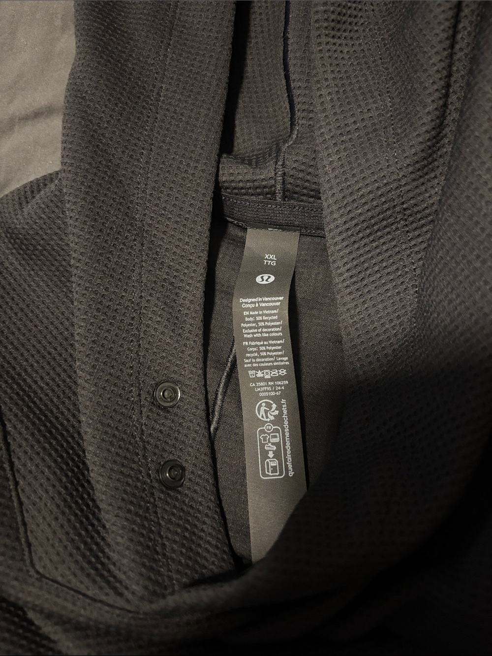 Men’s XXL Lululemon hoodie - Picture 2 of 3